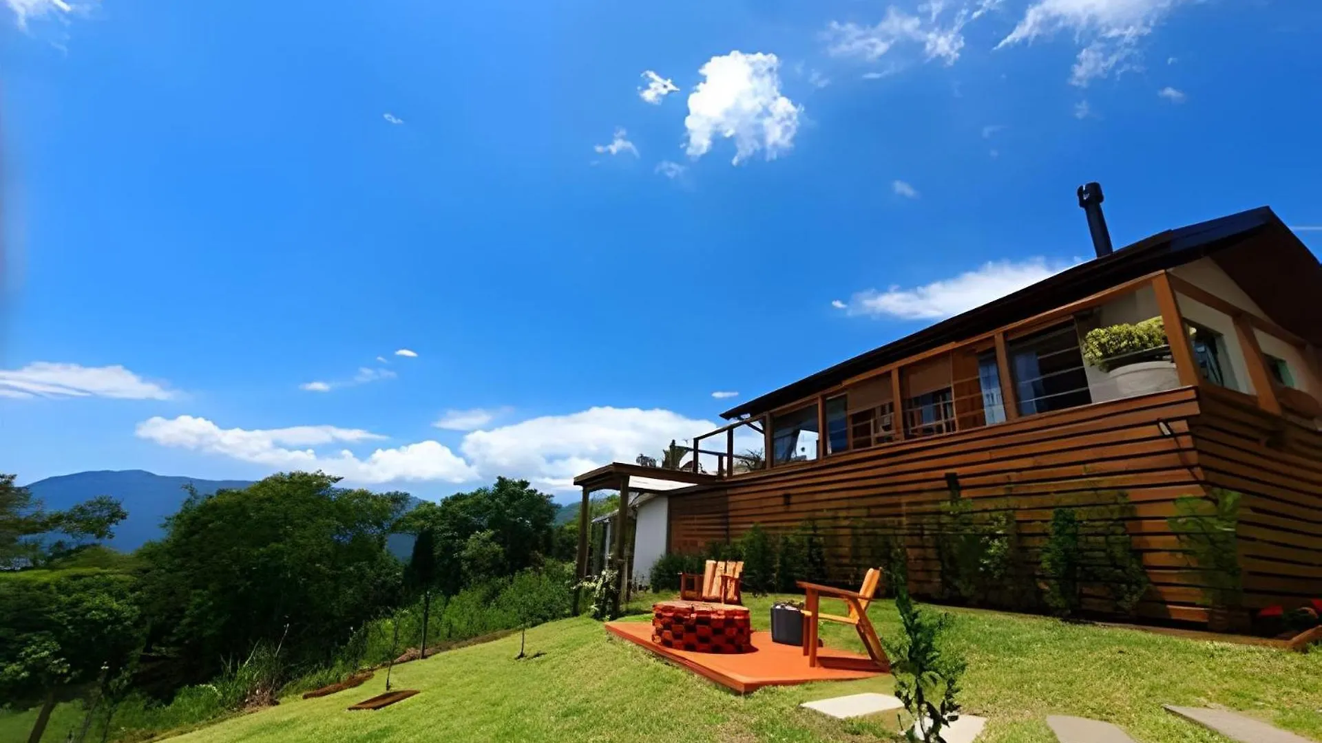 Apartmán Recanto Por Do Sol Com Banheira E Lareira Santo Amaro da Imperatriz Brazílie